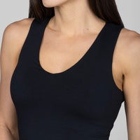 V-Neck Travel Tank -COL