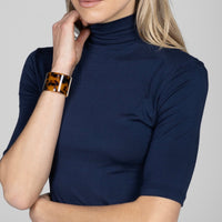 Grace Mockneck Tee -COL