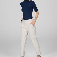 Grace Mockneck Tee -COL