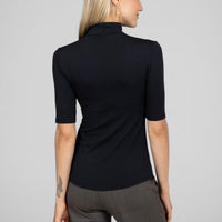 Grace Mockneck Tee -COL