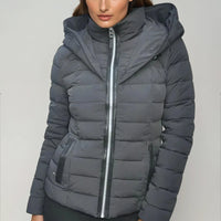Tania Slim Fit Puffer Jacket -COL