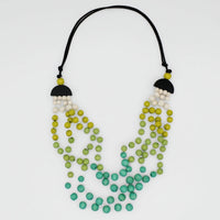 Petite Turquoise Ombre Necklace -COL - Stella Carakasi