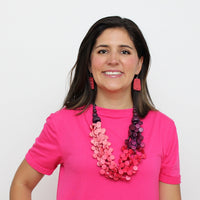 Ombre Red Gillian Necklace -COL - Stella Carakasi