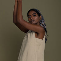 Reading Tea Leaves Dress in Neutral Beige - Stella Carakasi