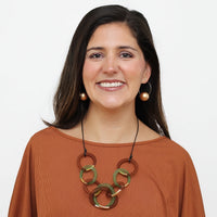 Forest Mesh Statement Necklace -COL - Stella Carakasi