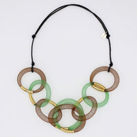 Forest Mesh Statement Necklace -COL - Stella Carakasi
