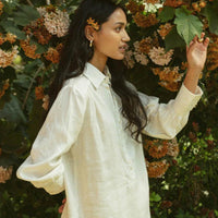 Summer Shirt in Off-white -COL