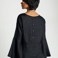 The Button Back Shirt -COL