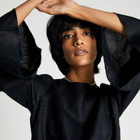 The Button Back Shirt -COL
