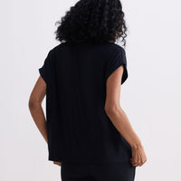 Wide Leg Pant in Black - Stella Carakasi