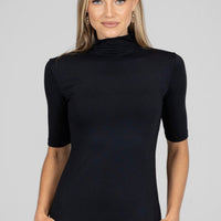 Grace Mockneck Tee -COL