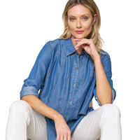 Between The Lines Tunic - Stella Carakasi