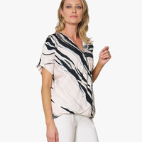 Cross Front Blouse - Stella Carakasi
