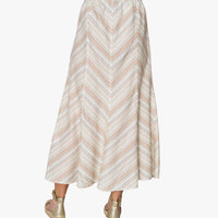 Striped On The Move Skirt (*)