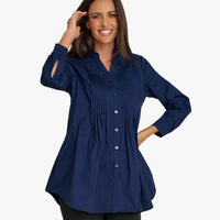 Pintuck Tunic