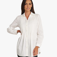 Pintuck Tunic