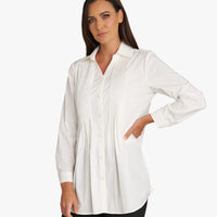 Pintuck Tunic