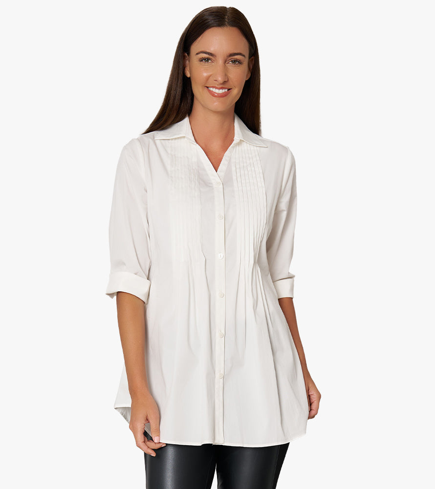Pintuck Tunic | Stella Carakasi | Inclusive Fashion | Women's Tunic