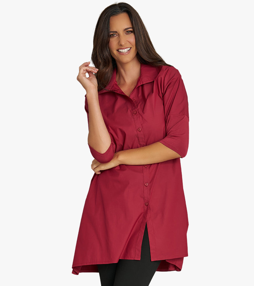 Tiburon Tunic Icon™ | Stella Carakasi | Organic Cotton | Women's Shirt