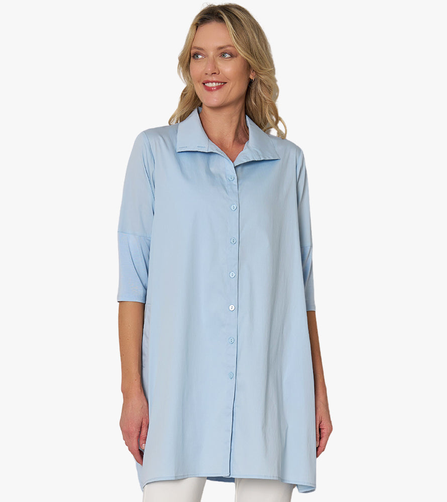 Tiburon Tunic Icon™ | Stella Carakasi | Organic Cotton | Women's Shirt