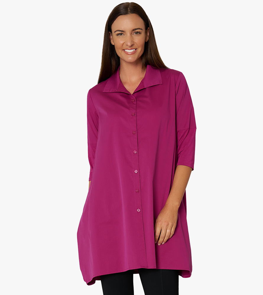 Tiburon Tunic Icon™ | Stella Carakasi | Organic Cotton | Women's Shirt