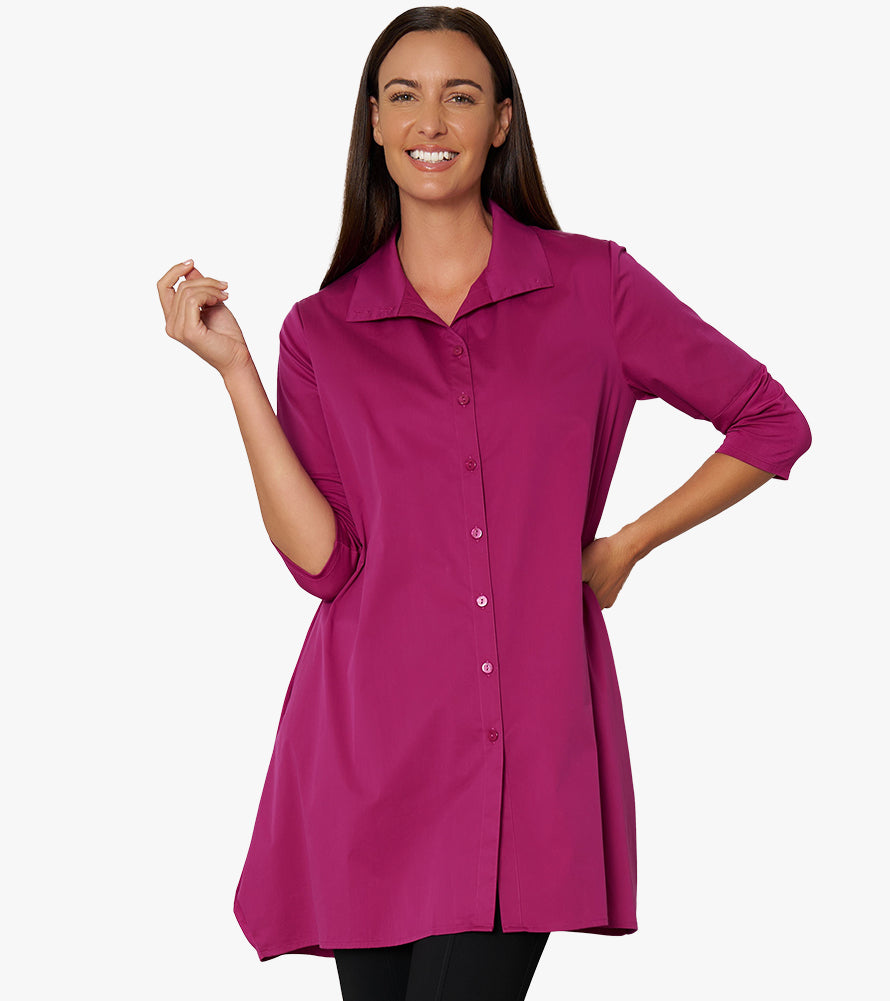Tiburon Tunic Icon™ | Stella Carakasi | Organic Cotton | Women's Shirt