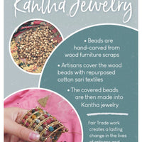 Braided Kantha Necklace