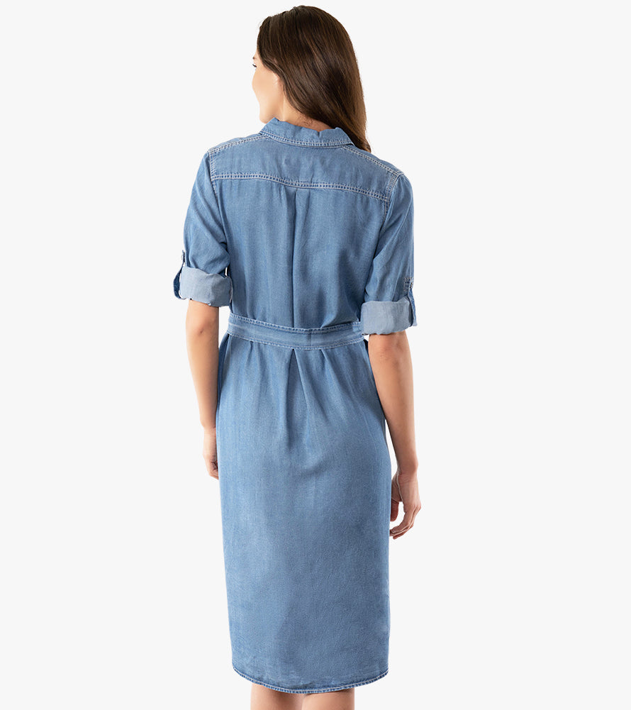 perfect shirt dress Perfect Shirt Dress (*), MEDIUM WASH | S | Stella Carakasi | Women's Clothing