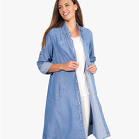 Perfect Shirt Dress | Stella Carakasi | Tencel Denim | Sustainable