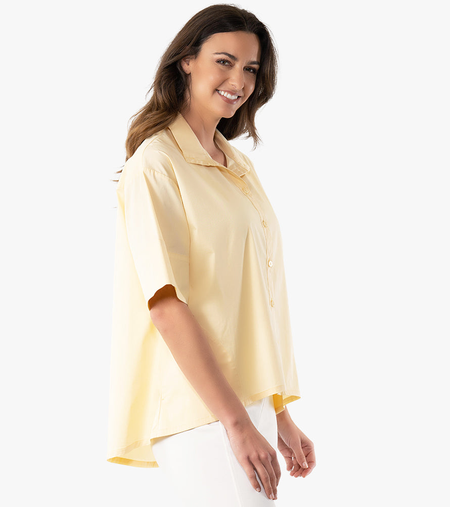 Easy Breezy Shirt | Stella Carakasi | Women's Cotton Poplin Top
