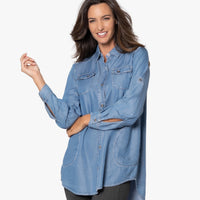 Washed Indigo Tunic (*)