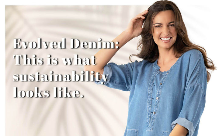 Evolved Denim: Tencel® Denim Top, Tunics, Dresses and Pants for the Most Eco-Friendly Fashion