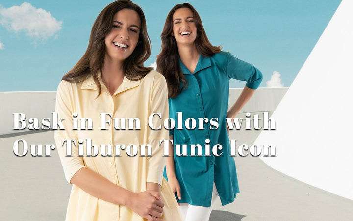 Bask in Fun Colors with Our Tiburon Tunic Icon™