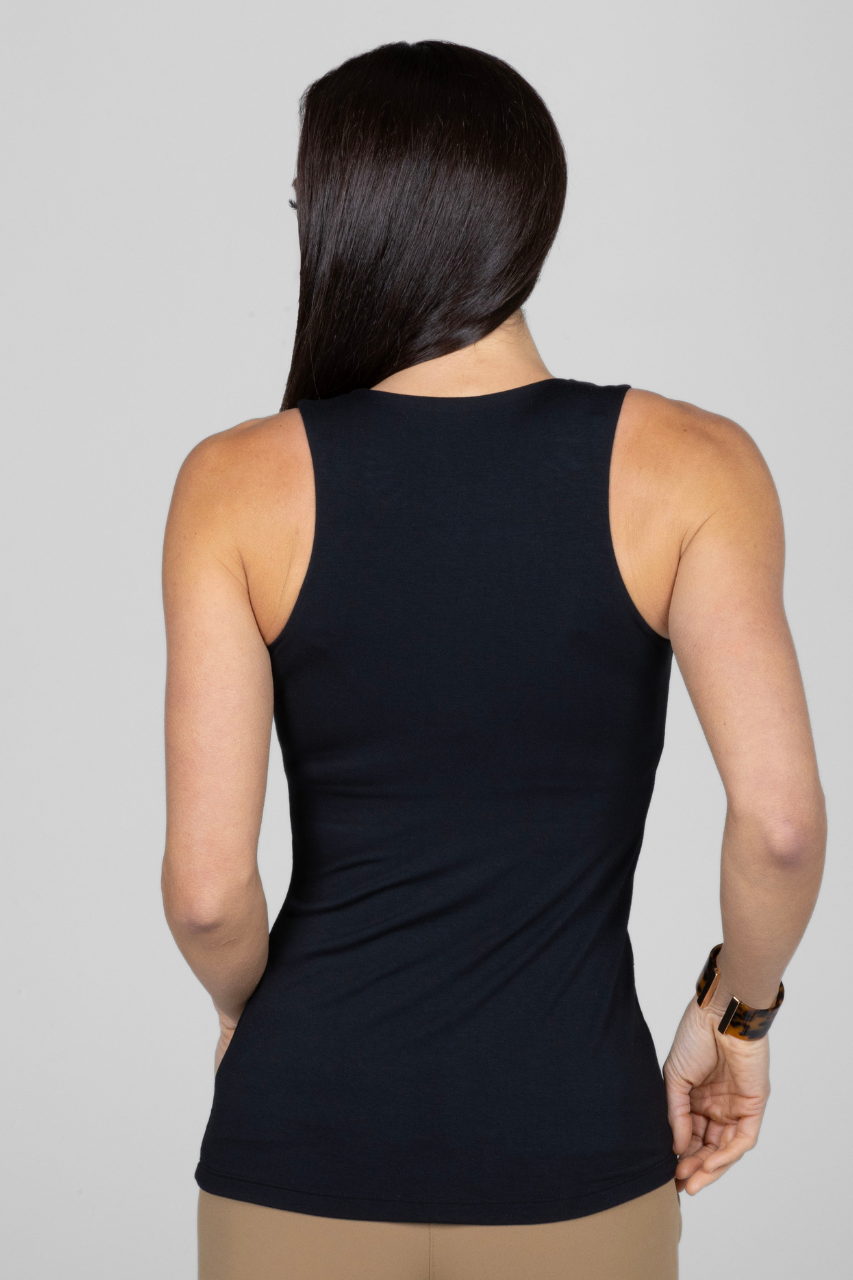 V-Neck Travel Tank -COL