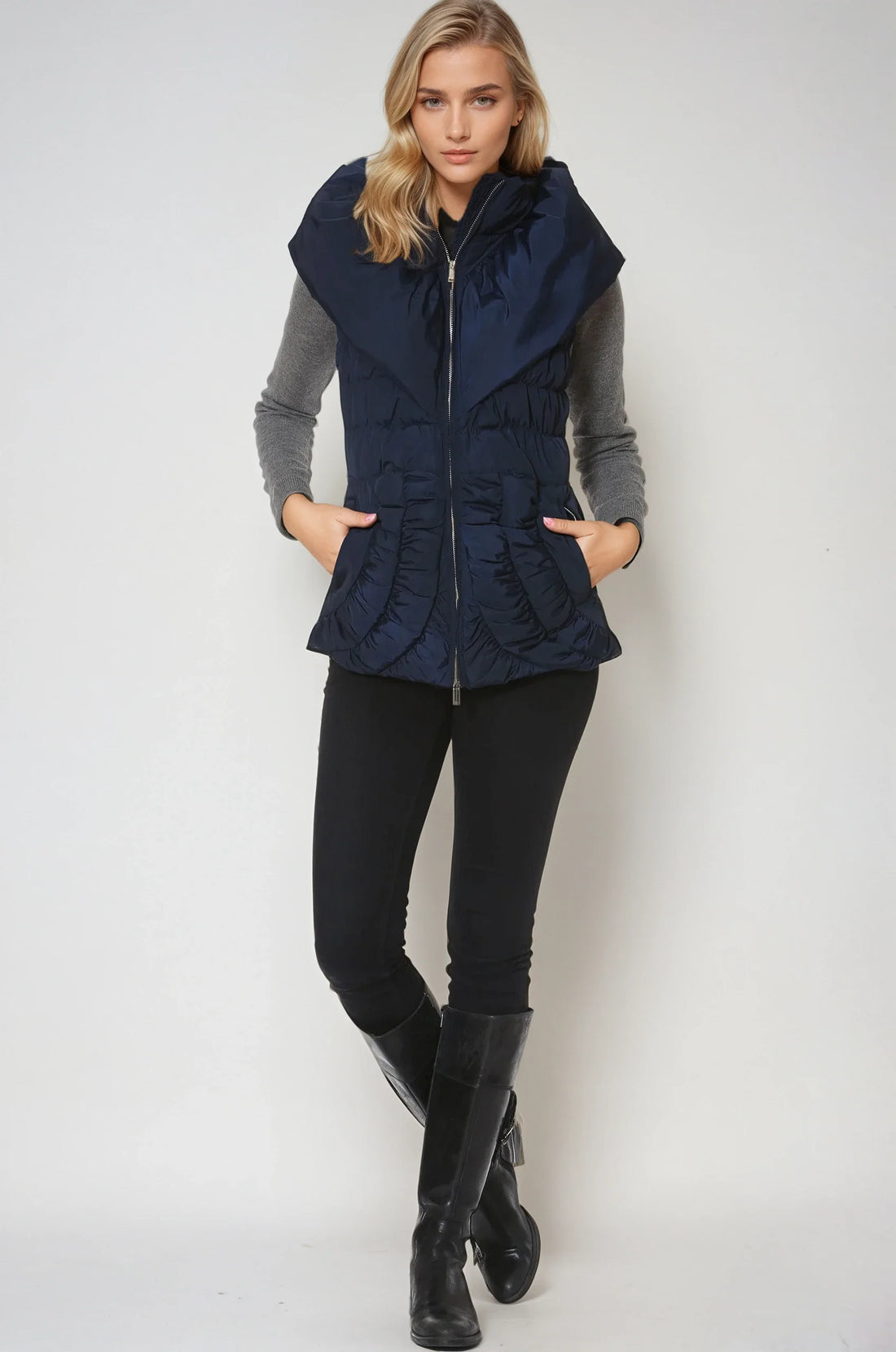 Christine Puffer Vest -COL