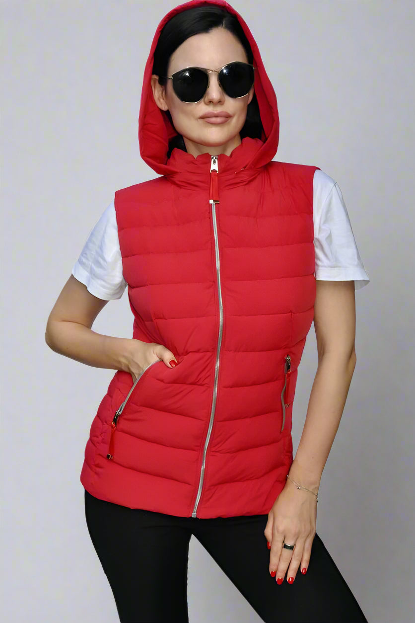 Jo Puffer Vest -COL