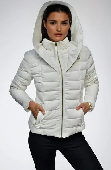 Tania Slim Fit Puffer Jacket -COL