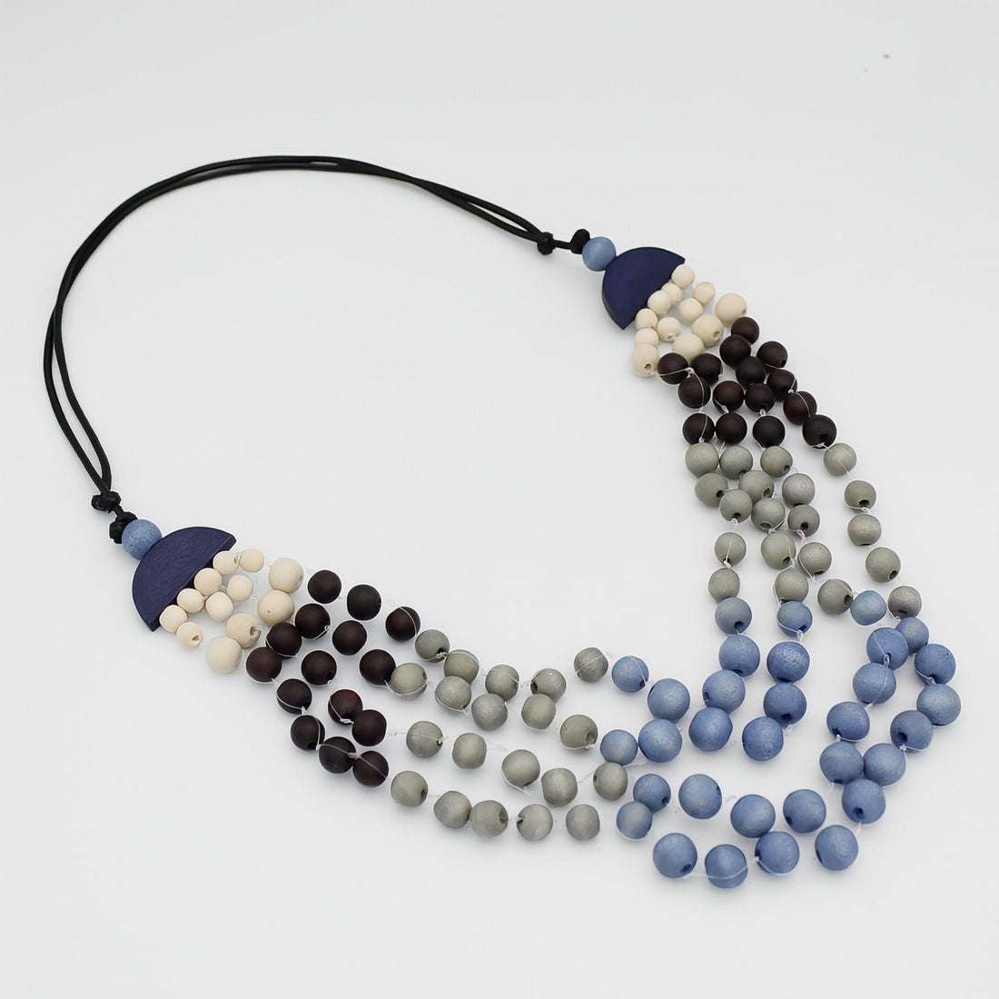 Petite Grey Ombre Necklace -COL - Stella Carakasi