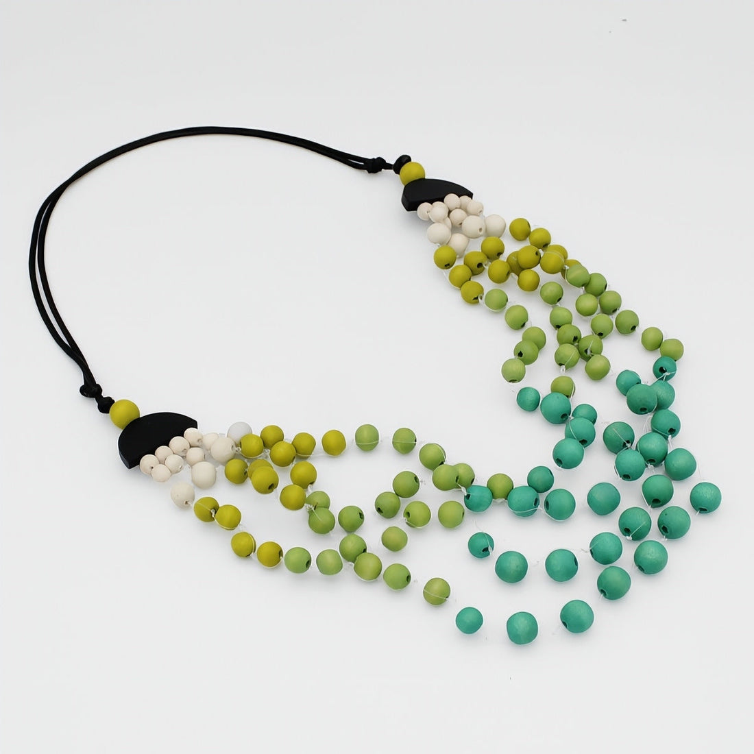 Petite Turquoise Ombre Necklace -COL - Stella Carakasi