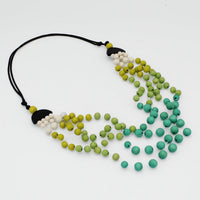 Petite Turquoise Ombre Necklace -COL - Stella Carakasi