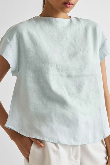 Cap Sleeved Everyday Top -COL