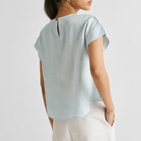 Cap Sleeved Everyday Top -COL