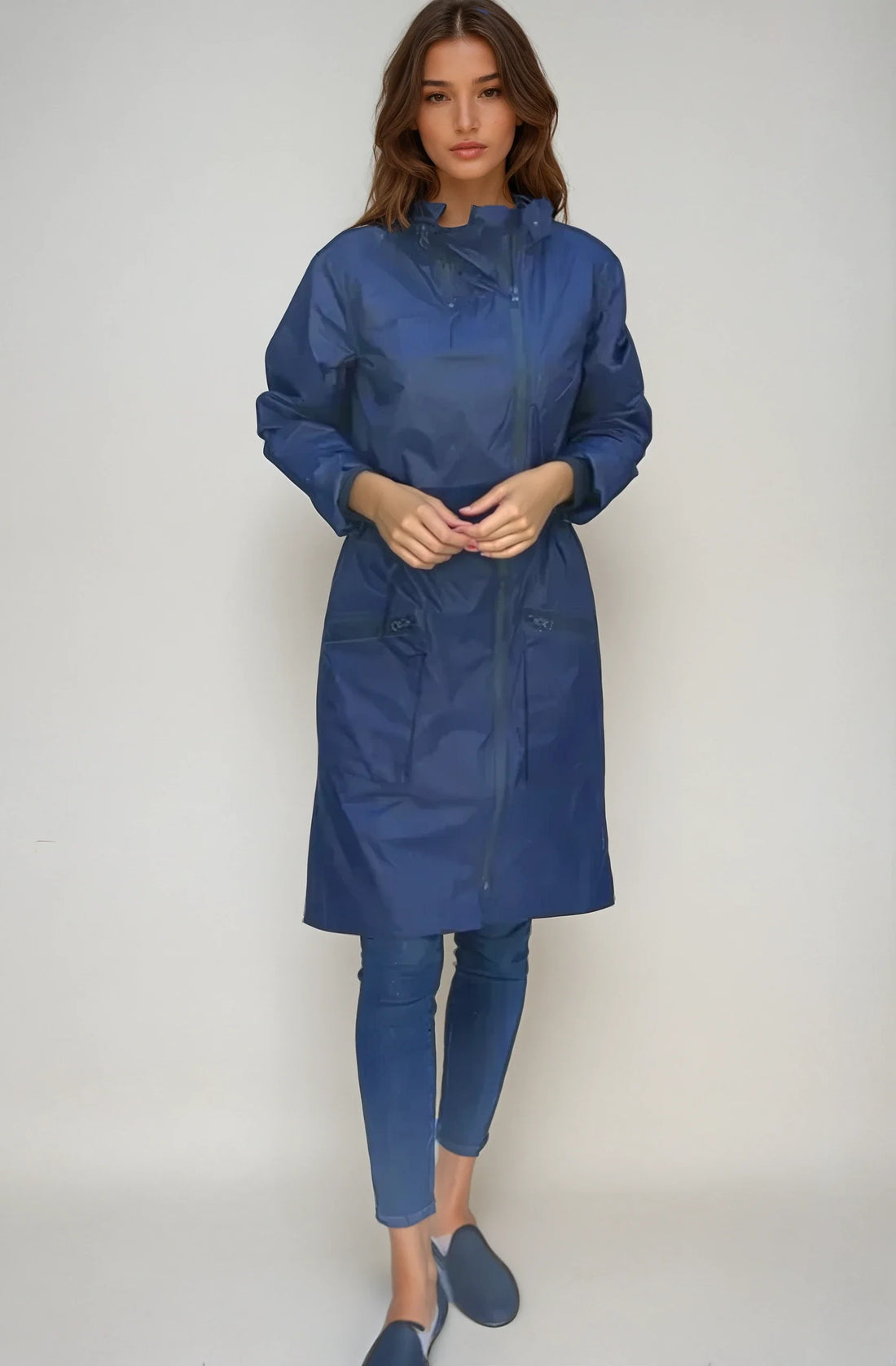 Sabrina Rain Coat -COL