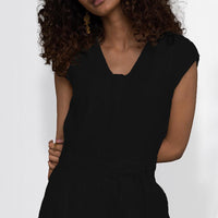 Hemp Noir Jumpsuit -COL