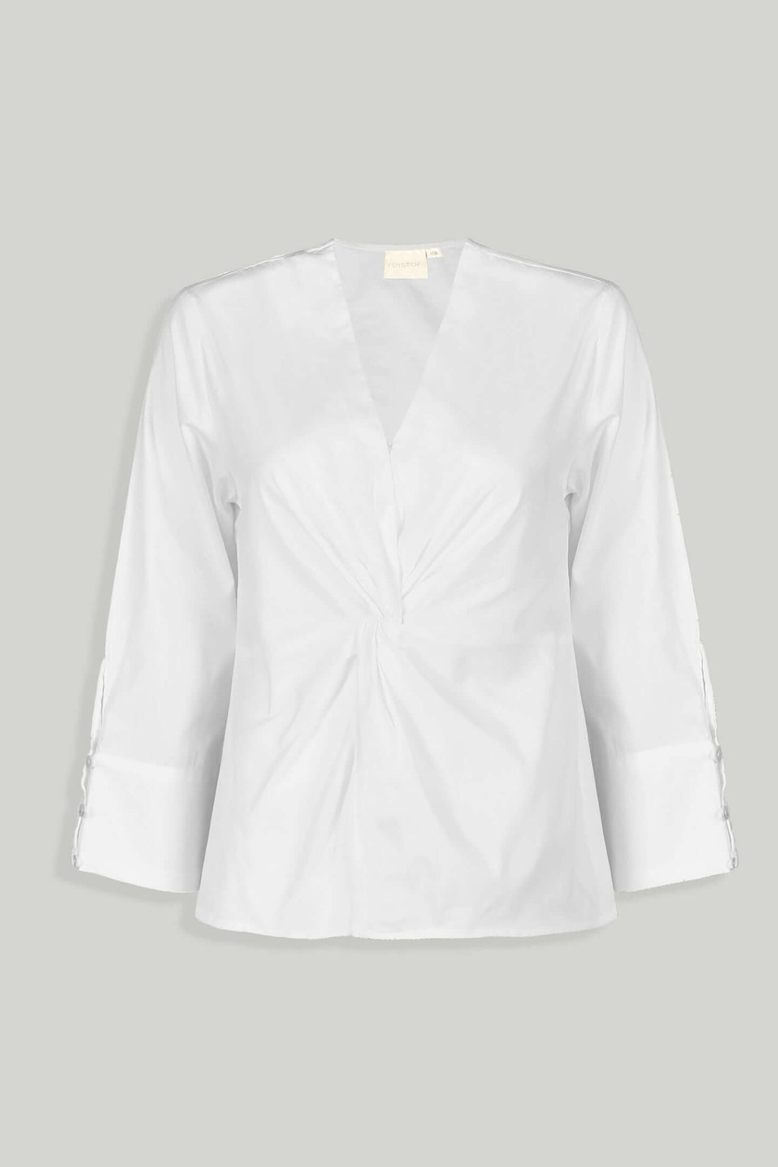 Front Twist Top in White -COL - Stella Carakasi