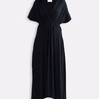 Flowy A-Line Maxi Dress -COL