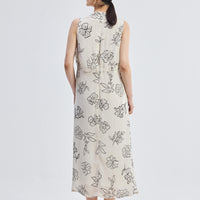 Front Twist Maxi Dress -COL