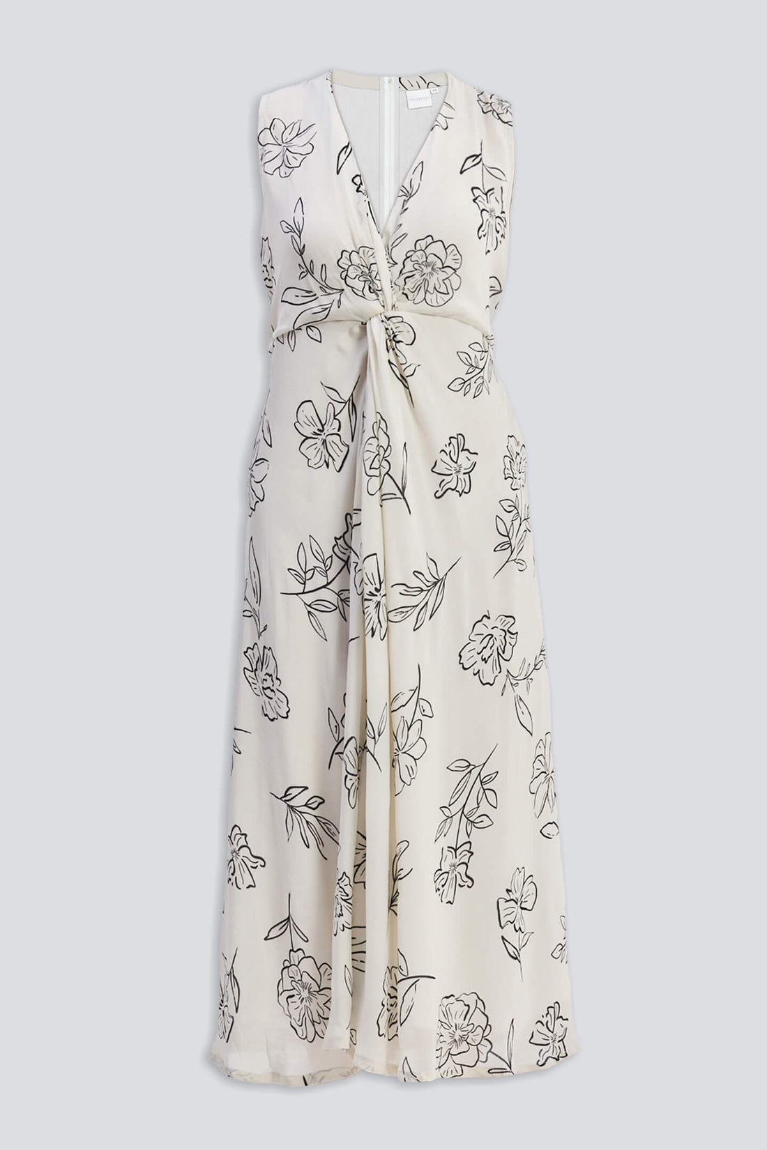 Front Twist Maxi Dress -COL