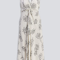 Front Twist Maxi Dress -COL