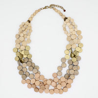 Ivory Vivian Multi-Strand Necklace -COL - Stella Carakasi